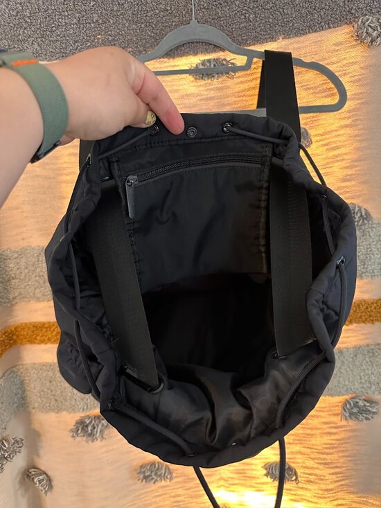 Beyond Yoga Convertible Gym Bag Backpack Black $80 Retail main image 5